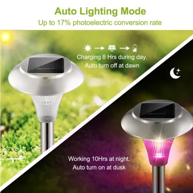 4Packs Solar Garden Lights - Gardenora
