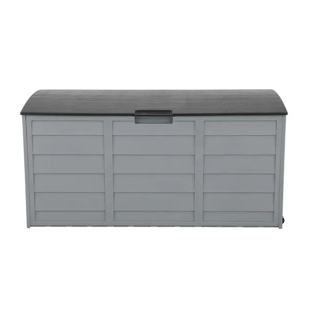 75gal 260L Outdoor Garden Plastic Storage Deck Box Chest Tools Cushions Toys Lockable Seat - Gardenora