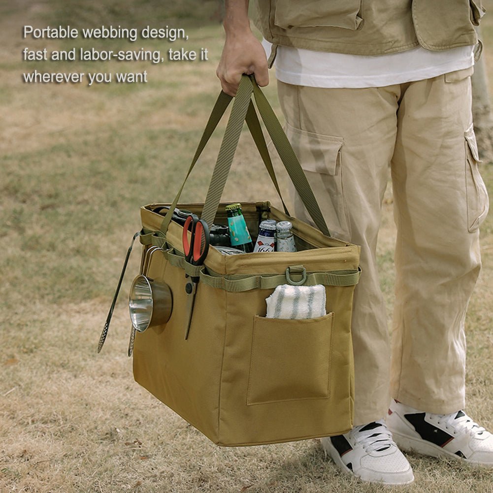 Outdoor Folding Storage Box Shopping Bag - Gardenora