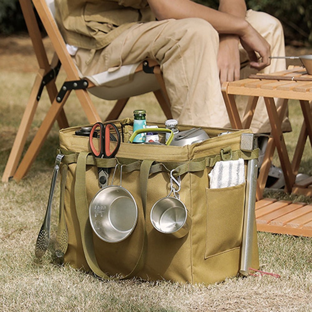 Outdoor Folding Storage Box Shopping Bag - Gardenora