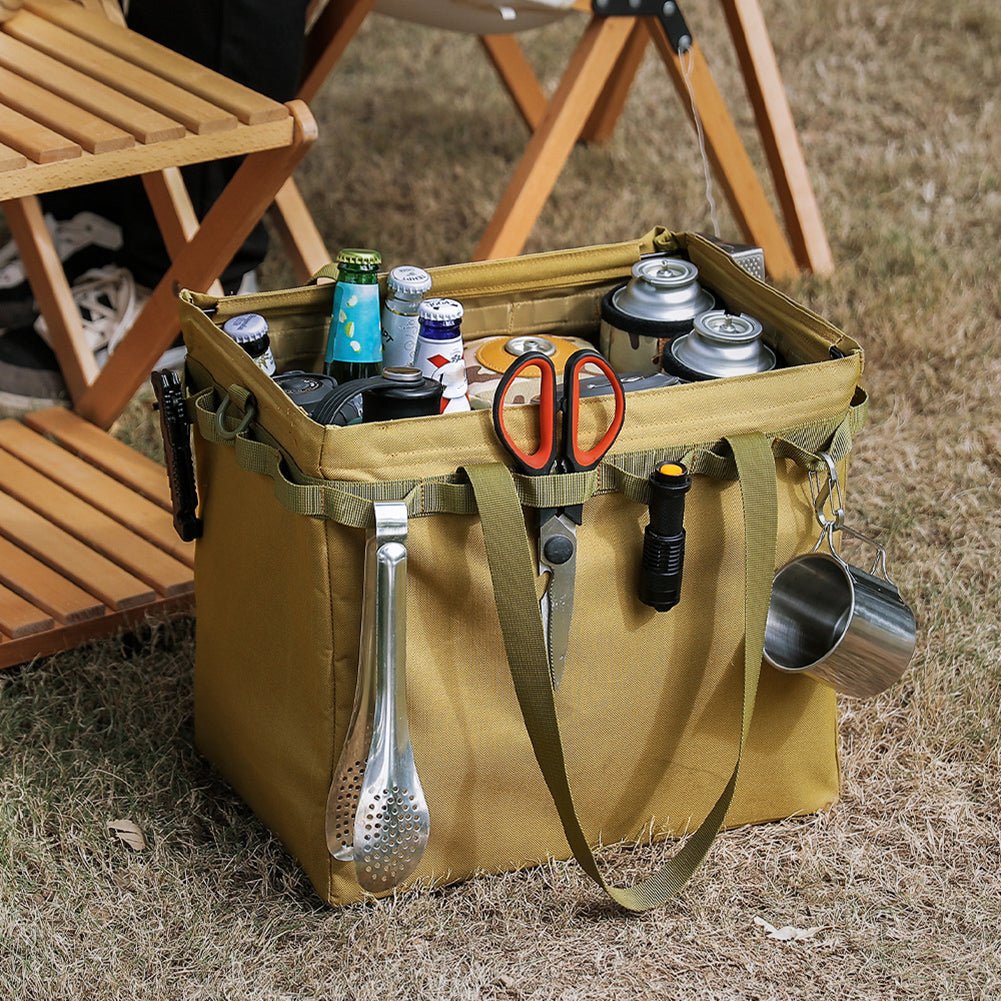 Outdoor Folding Storage Box Shopping Bag - Gardenora