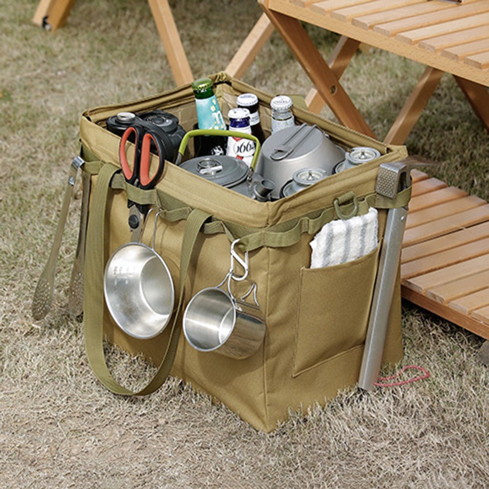 Outdoor Folding Storage Box Shopping Bag - Gardenora