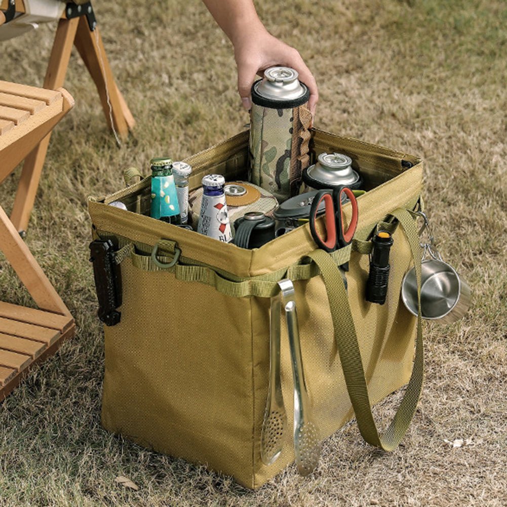 Outdoor Folding Storage Box Shopping Bag - Gardenora