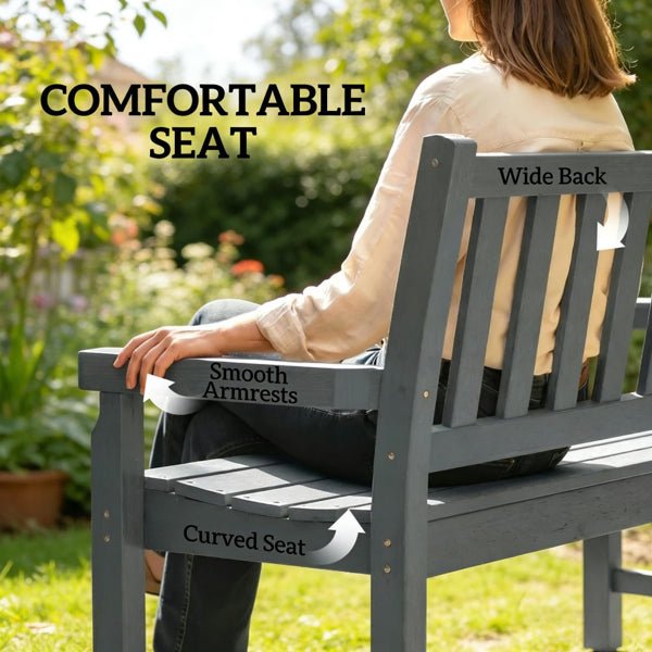Outdoor Garden Bench , Garden Chair - Gardenora