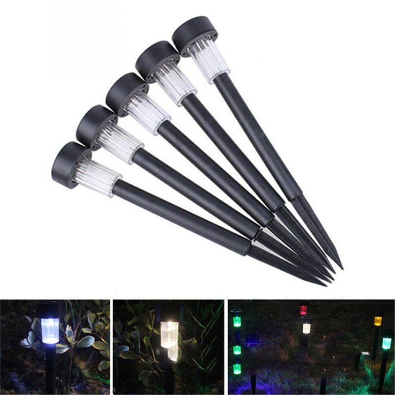 Solar Lawn Lights Led Outdoor Garden Lights Waterproof Lawn Decoration Lights Plastic Lawn Lights - Gardenora