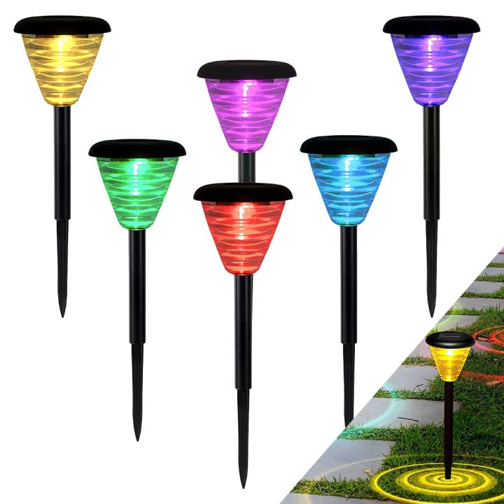 Solar Pathway Lights Led Home Outdoor Waterproof Plug - in Garden Atmosphere Landscape Light Waterproof Solar Path Lights Decorative For Yard Path Lawn - Gardenora