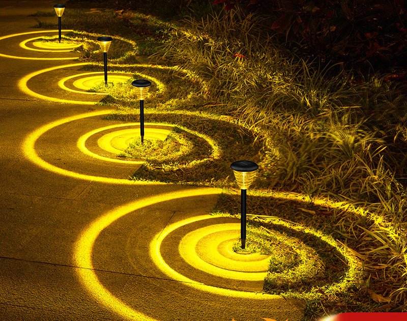 Solar Pathway Lights Led Home Outdoor Waterproof Plug - in Garden Atmosphere Landscape Light Waterproof Solar Path Lights Decorative For Yard Path Lawn - Gardenora